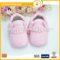 2015 neue Art und Weiseleder-Babyschuhe schöne Babymädchen und Jungenschuhe